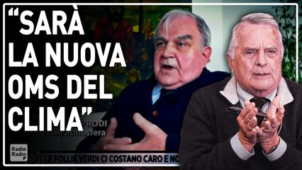 PROF. CONTRI ▷ "L'IPCC LA NUOVA OMS DEL CLIMA: VI SPIEGO COME HANNO ISOLATO FRANCO PRODI E CLAUSER"