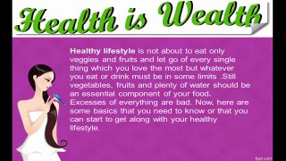 Health tips for a healthy life style _ Health and Fitness