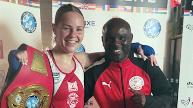 Interview maritima: la boxeuse d'Istres Caroline Cruveillier remporte la ceinture Montana