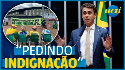 Nikolas: bolsonaristas pediam 'indignação' nos quartéis