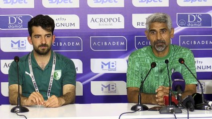 MUĞLA - Bodrumspor-Göztepe maçının ardından