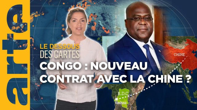 Pékin-Kinshasa : quand l’Afrique recadre la Chine- Le dessous des cartes - L'essentiel | ARTE