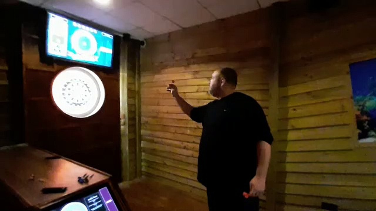 Thunderbowl Kettering darts bar and new bowling alley video Dailymotion
