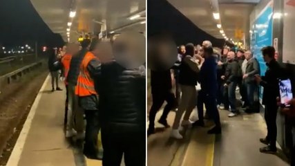 Man punched onto train tracks after Arsenal and Tottenham game