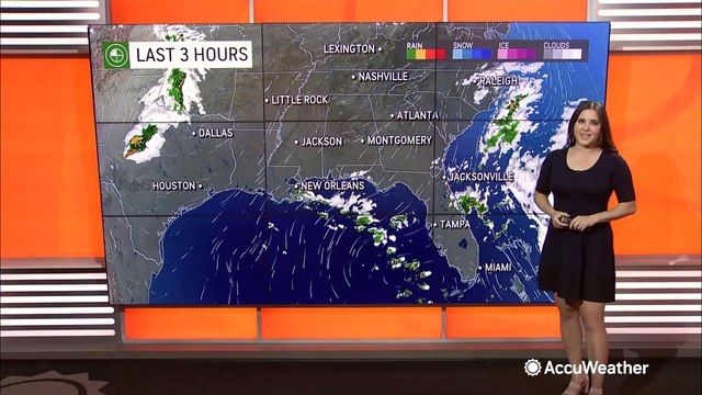 Stormy weather to disrupt Memorial Day weekend plans across parts of Southeast, mid-Atlantic