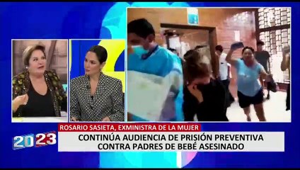 Rosario Sasieta: "Corresponde cadena perpetua para padres de bebé asesinado en Iquitos"