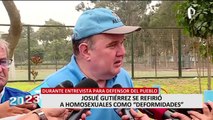 Gloria Montenegro sobre Josué Gutiérrez: “Demuestra que no sabe nada de derechos humanos”