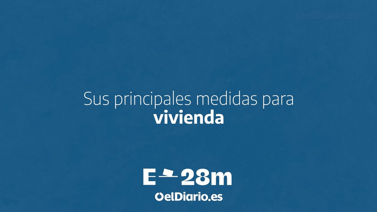 VIVIENDA: Propuestas de los candidatos a la alcaldía de Madrid