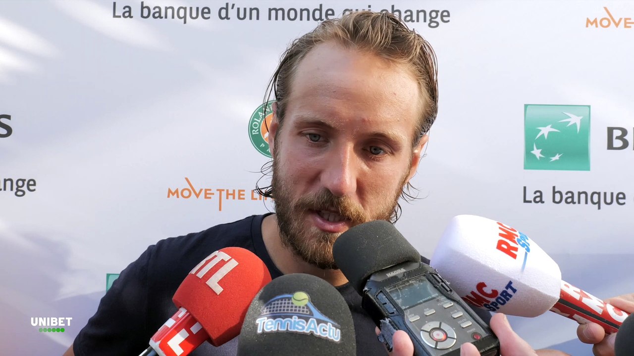 Roland-Garros 2023 - Lucas Pouille : "Ça représente tout cette qualification et j'ai un petit message pour Amélie Mauresmo d'ailleurs !"