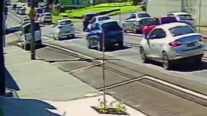 Câmera registra colisão entre Nivus e HB20