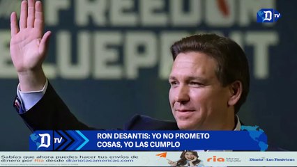 Ron DeSantis: Yo no prometo cosas, yo las cumplo | El Diario en 90 segundos