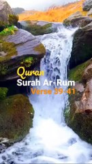 Surah Ar-Rum Verse 39-41 _ Quran Urdu Translation ❤️#shorts #quran #urdutranslation