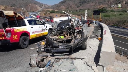 Enésimo accidente en la Guadalajara-Vallarta deja cuatro lesionados graves
