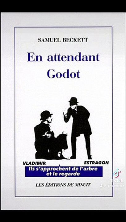 ️ SAMUEL BECKETT  En attendant Godot, Les Éditions de Minuit   Didi et Gogo