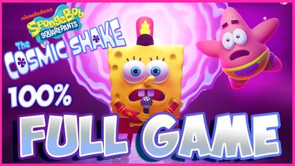 SpongeBob SquarePants: The Cosmic Shake FULL GAME 100% Longplay (PS4)