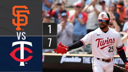 Resumen Gigantes de San Francisco vs Mellizos de Minnesota | MLB 24-05-2023