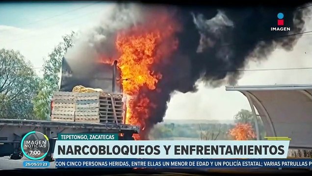 Sicarios rivales protagonizan enfrentamiento en Zacatecas