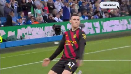 Brighton 1-1 Man City CITY EXTEND UNBEATEN RUN