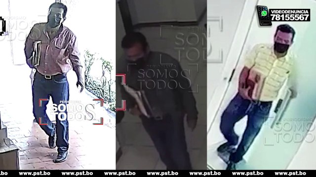 camaras de seguridad registra los robos