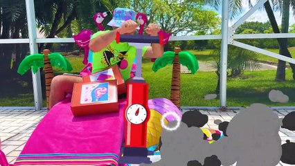 Nastya and her example of good behavior for kids