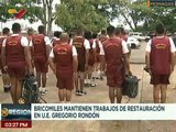 Monagas | Bricomiles realizan trabajos de rehabilitación en la U.E. Gregorio Rondón en Maturín​