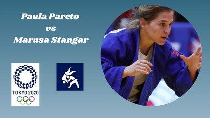 Paula Pareto (ARG) vs Marusa Stangar (ESL) / Judo -48kg / Tokio 2020