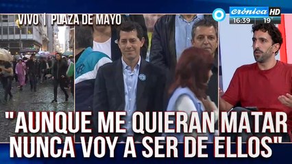 Patricio Del Corro: "Es inegable que Cristina tiene peso propio, pero la gente está desconcertada"