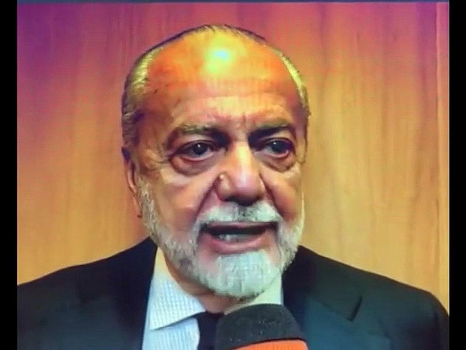 intervista Aurelio De Laurentiis dopo l'incontro con Papa Francesco