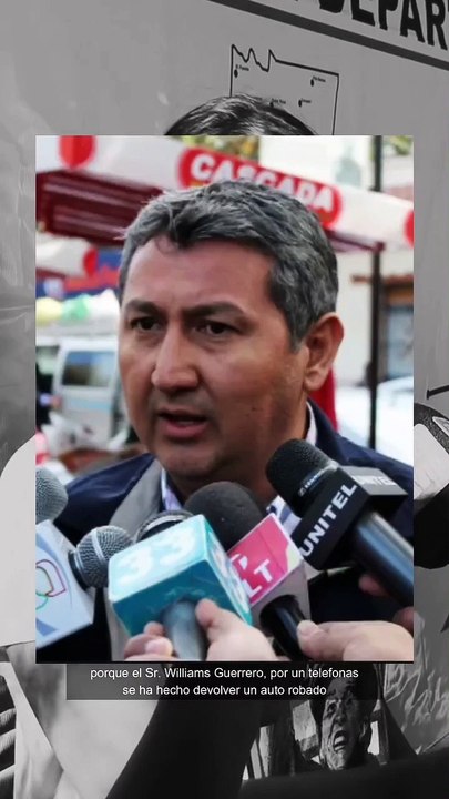 Diputada muestra vehículo reportado como robado en Chile en el interior de una entidad pública