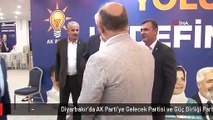 Diyarbakır'da AK Parti'ye Gelecek Partisi ve Güç Birliği Partisi'nden katılım