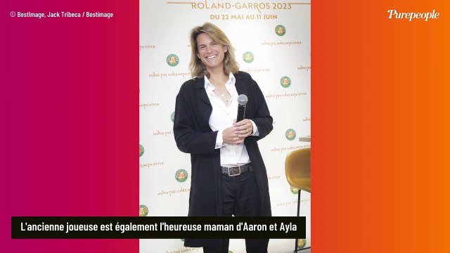 Amélie Mauresmo : À quelques jours de Roland-Garros, rare photo de ses enfants, attentifs face à une grande championne