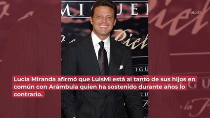 Aracely Arámbula explota ante rumores de que Luis Miguel sí ve a sus hijos