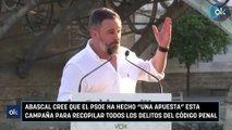Abascal cree que el PSOE ha hecho 