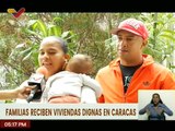 Alcaldía de Caracas hace entrega de 16 viviendas dignas a familias damnificadas