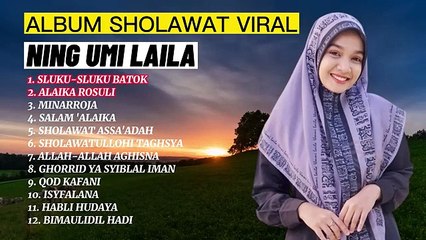SHOLAWAT NABI MUHAMMAD FULL ALBUM NING UMI LAELA