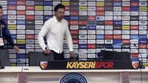 KAYSERİ - Kayserispor-Alanyaspor maçının ardından - Ömer Erdoğan