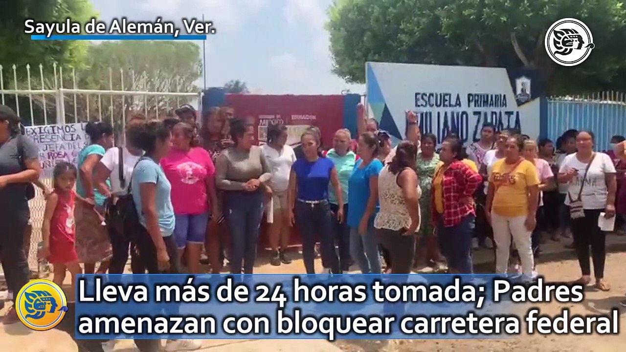 Primaria de Sayula, lleva más de 24 horas tomada; Padres amenazan con bloquear carretera federal en Aguilera