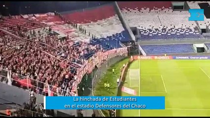 "Lo sigo a donde va": el Pincha copó la visitante del Defensores del Chaco