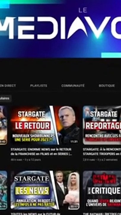L'évolution dans Stargate univers