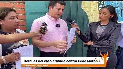 Concejal Alberti se refiere a la denuncia que hay contra Federico Morón