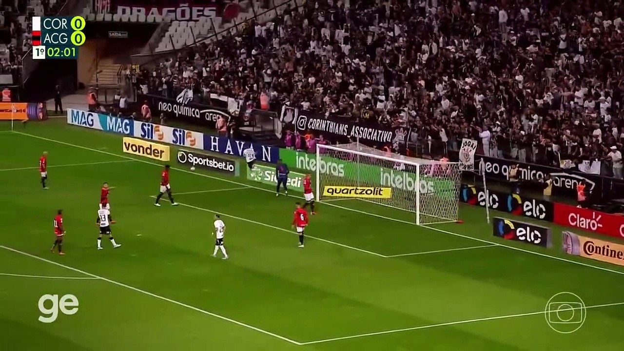CORINTHIANS 4 X 1 ATLÉTICO-GO _ MELHORES MOMENTOS _ QUARTAS DE FINAL COPA DO BRASIL 2022 _ ge.globo