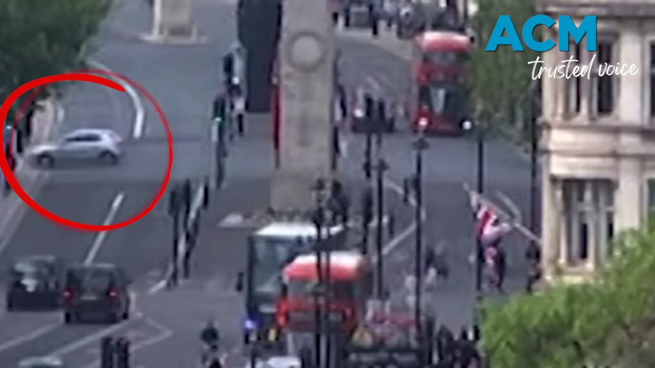 Car crashes into Downing Street gates when the PM was in the building