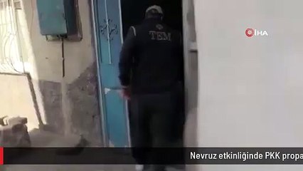 Nevruz etkinliğinde PKK propagandası yapan 5 şahıs yakalandı
