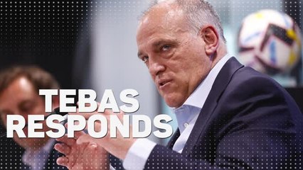 Скачать видео: LaLiga president 'did not intend to criticise' Vinicius in wake of racism incident