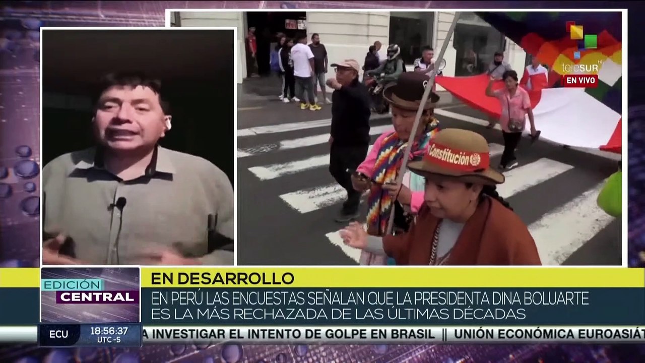 Perú: Encuestas señalan que la presidenta Dina Boluarte es la más rechazada de las últimas décadas