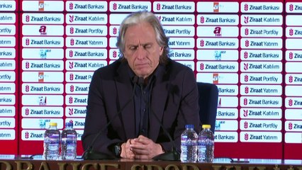 İSTANBUL - Fenerbahçe-Sivasspor maçının ardından - Jorge Jesus (1)