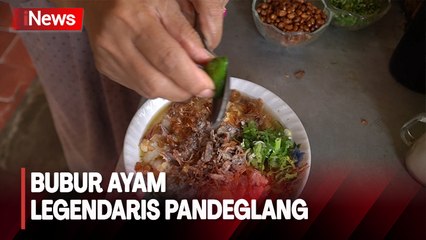 Mencoba Bubur Ayam Kampung 3 Generasi di Pandeglang