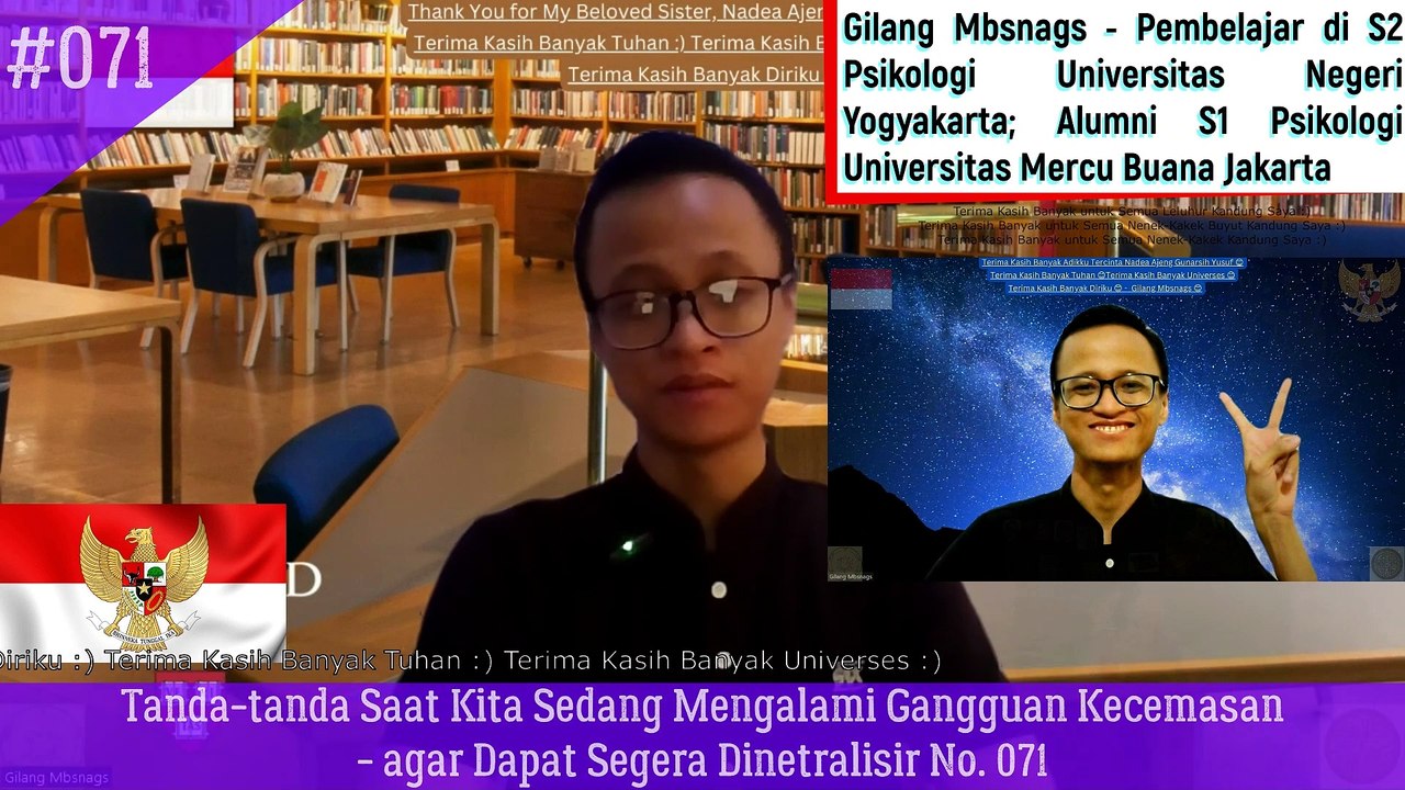 Tanda-tanda Saat Kita Sedang Mengalami Gangguan Kecemasan - agar Dapat Segera Dinetralisir No. 071