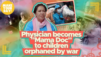 Physician becomes "Mama Doc" to children orphaned by war