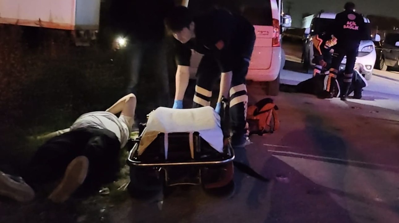 Restoran çalışanları ile müşteriler arasında silahlı kavga